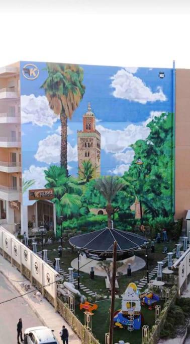 Appart Majorelle Terrasse Wifi Centre Ville Марракеш Экстерьер фото